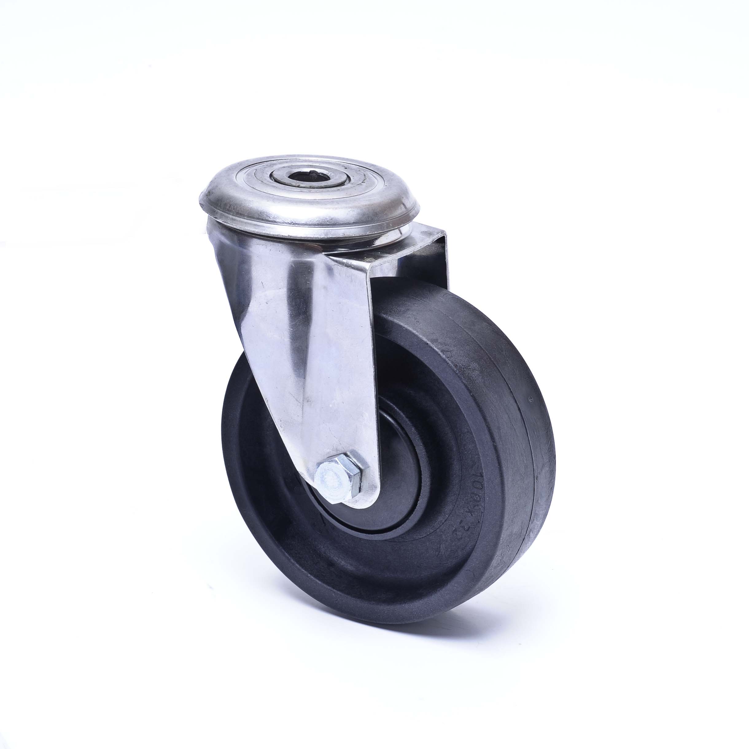 Heat Resistant Synthetic Wheel, Bolt Hole Castor, NL Duty