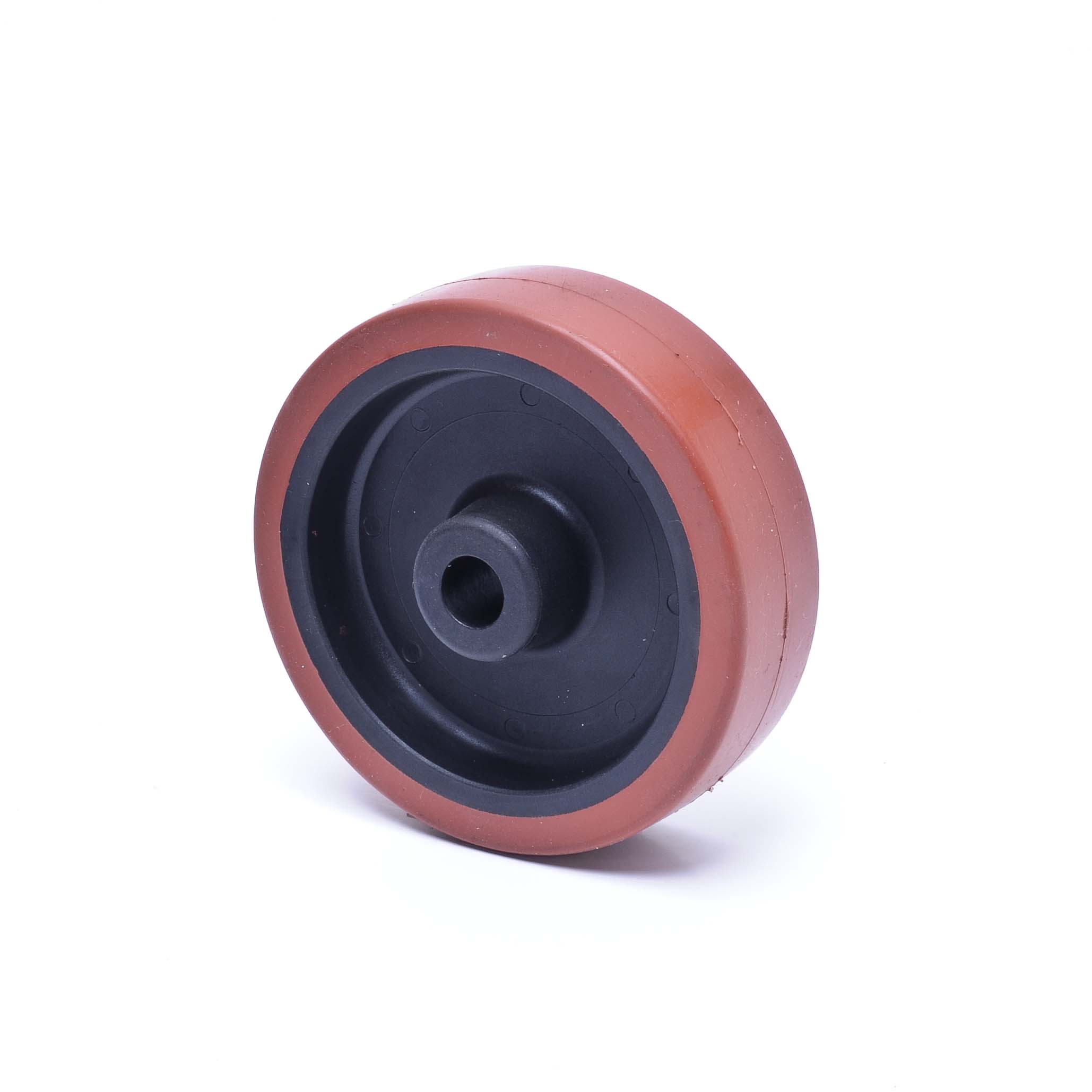 Technopolymer Tyre with Nylon Centre, Wheel, Ball Bearing