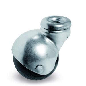 Rubber Ball Wheel, Bolt Hole Castor