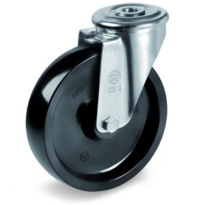 Thermosetting Resin High Temperature Wheel, Bolt Hole Castor, NL Duty