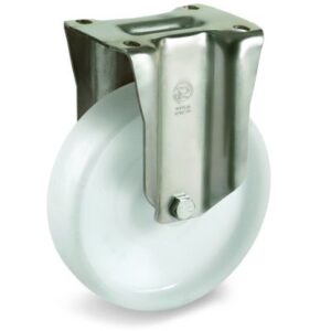 Polyamide 6 Solid Heavy Duty Wheel, Fixed Top Plate Castor, P Duty