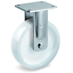 Polyamide 6 Solid Heavy Duty Wheel, Electro Welded Fixed Top Plate Castor, EE MHD Duty