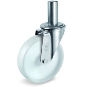 Polyamide 6 Solid Wheel, Bolt Hole Castor with Solid Stem, NL Duty