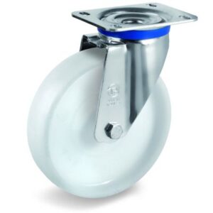 Polyamide 6 Solid Wheel, Swivel Top Plate Castor, M Duty