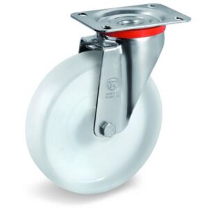 Polyamide 6 Solid Wheel, Swivel Top Plate Castor, NL Duty